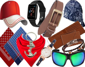 Fashion item wallet, purse, Belt, Watch, Goggle etc