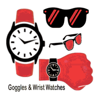 Fancy Goggles & Wrist Watches