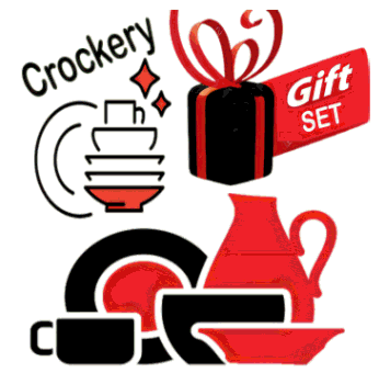 Crockery Items & Gift Set 