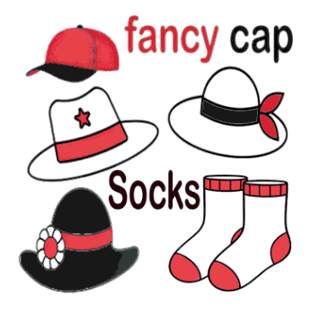 Cap & Socks New, Latest and Fancy