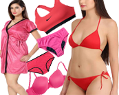  Girls undergarments, Bra, Panty, Night wear, Bikinis etc