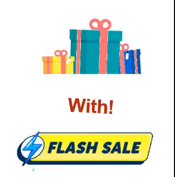 Flash Sale with Free Gift